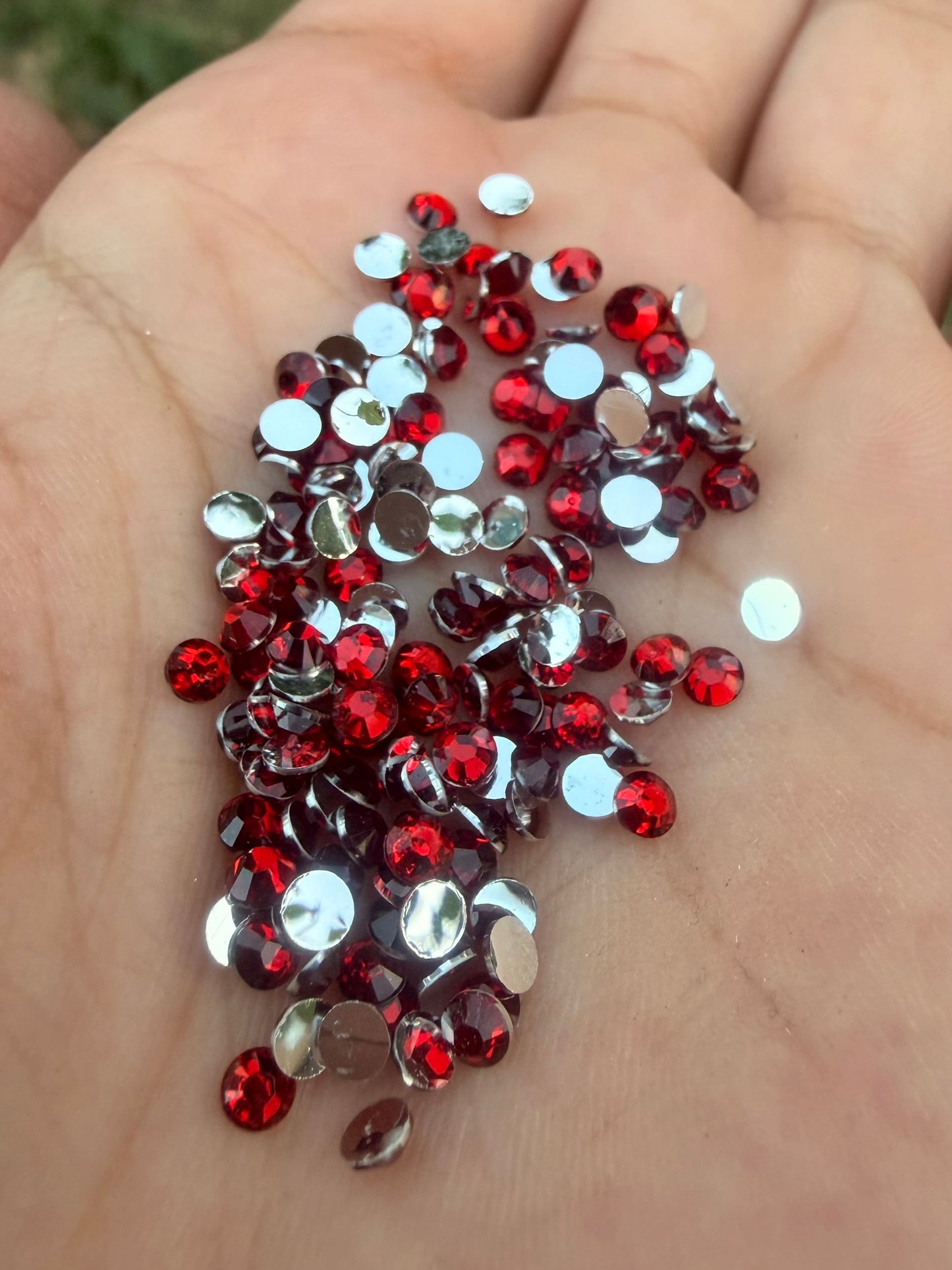 Rouge rubis silver