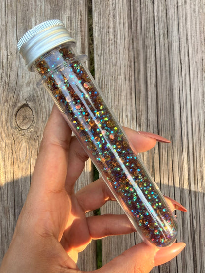 Fioles de strass à coller - Brun noisette AB Transparent - 3 mm