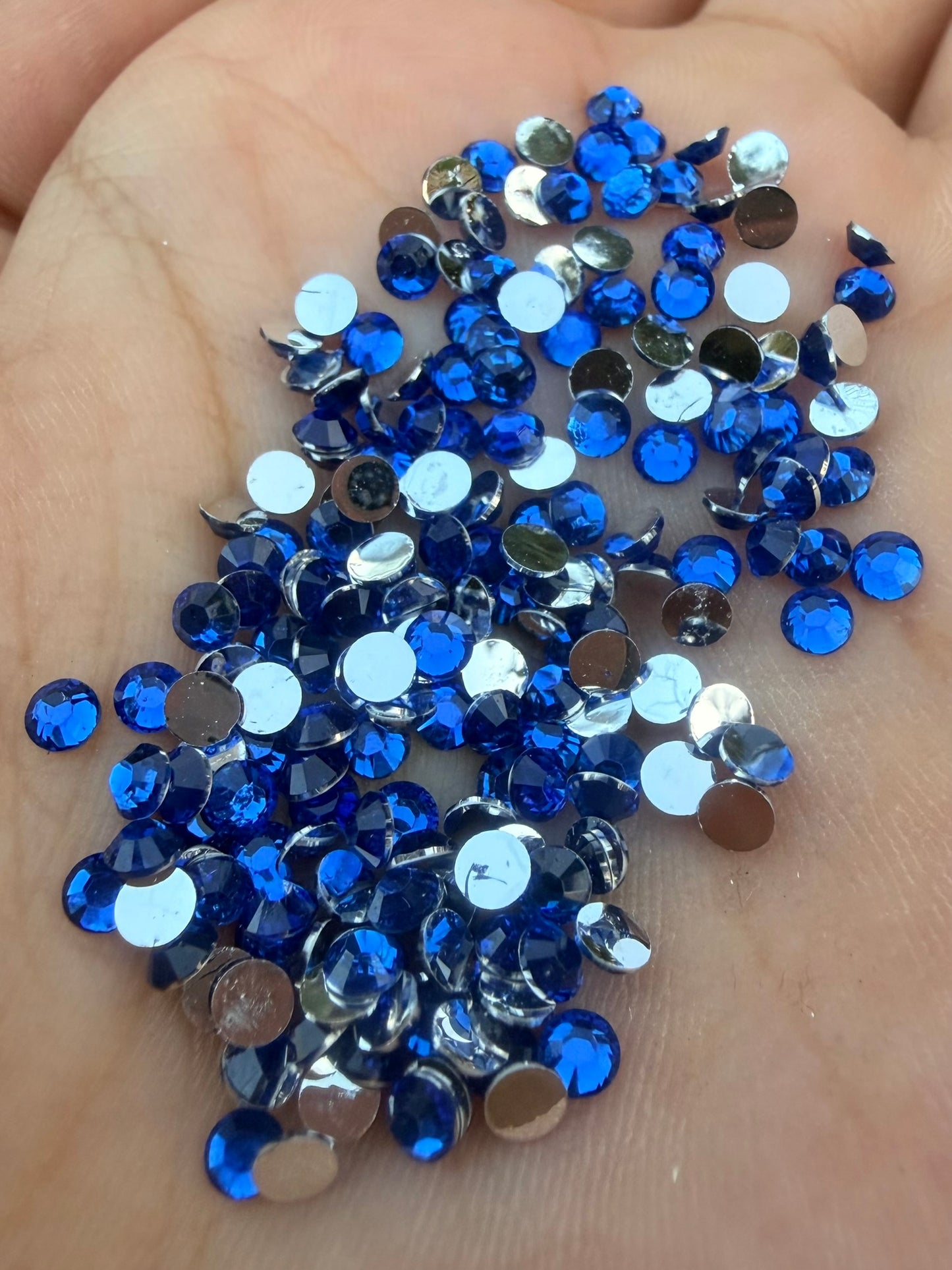 Bleu saphir silver