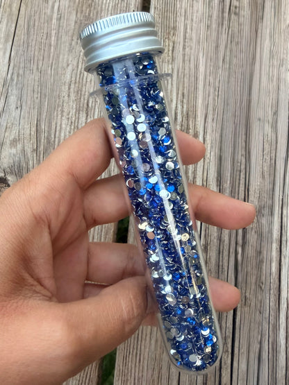 Bleu saphir silver