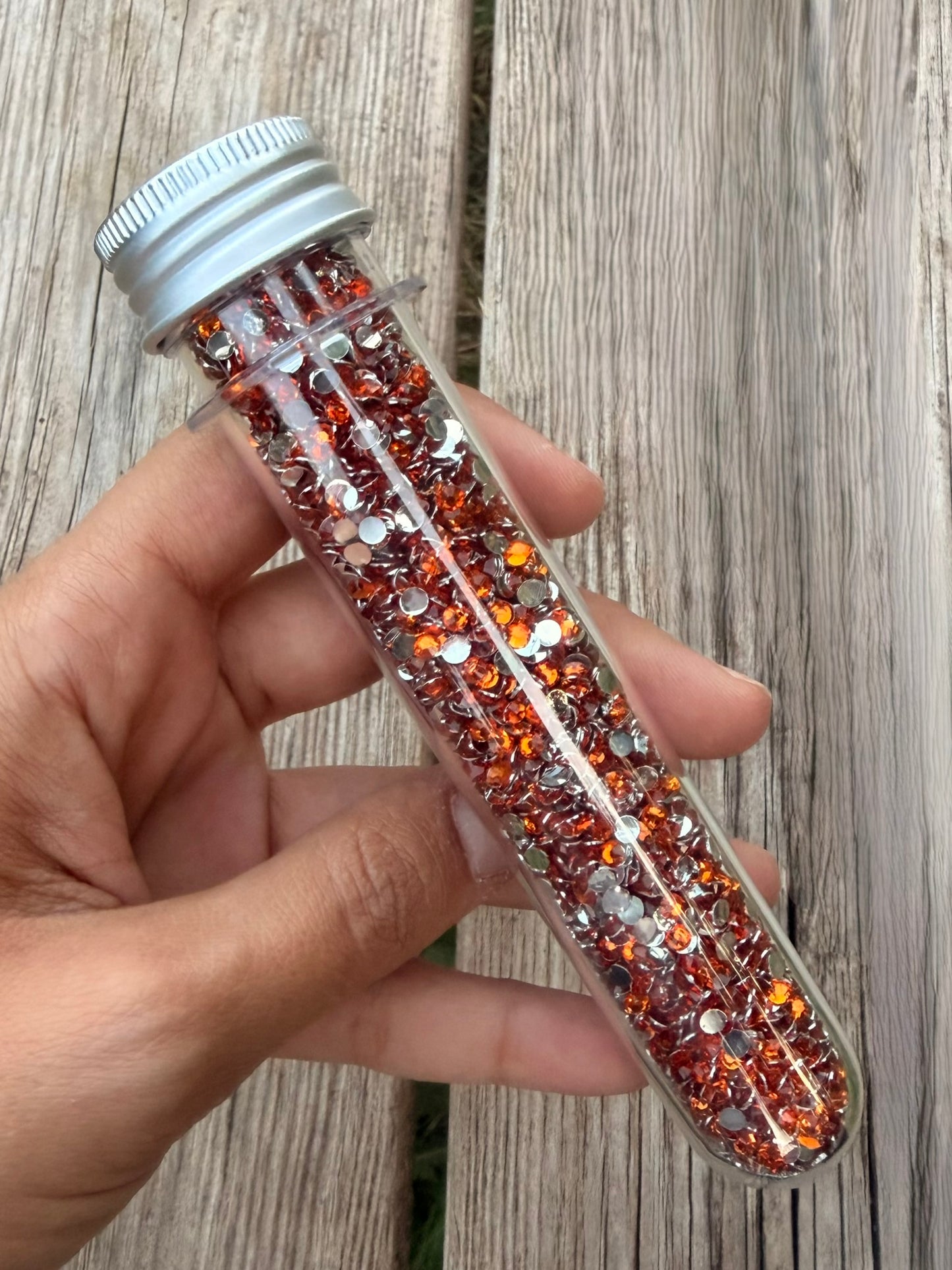 Orange clémentine silver